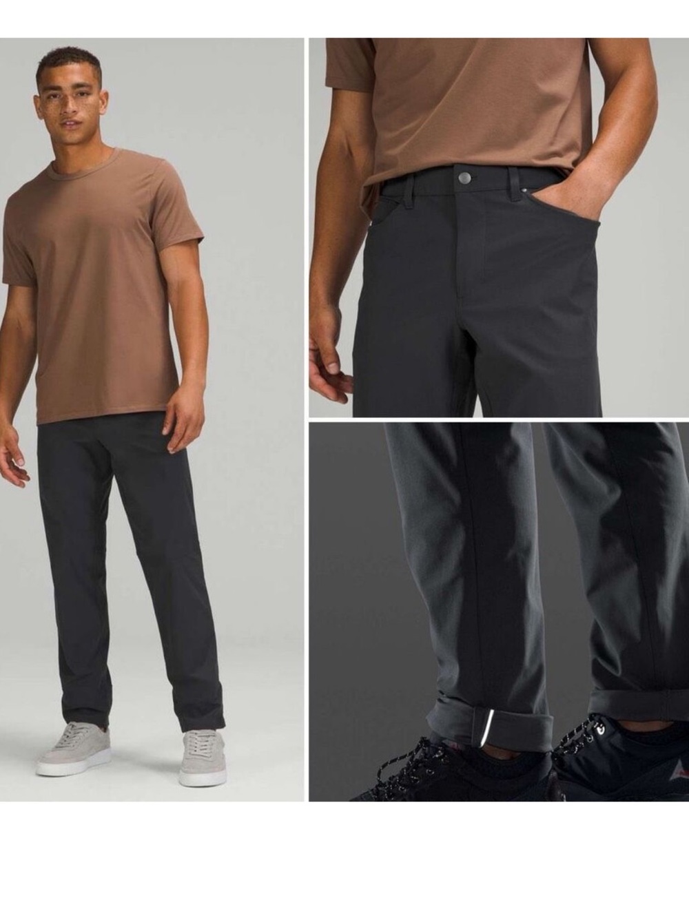 Lululemon Men’s ABC Classic-Fit 5 Pocket Warpstreme Pant 34 - Picture 1 of 12
